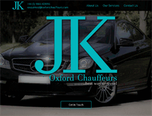 Tablet Screenshot of jkoxfordchauffeurs.com